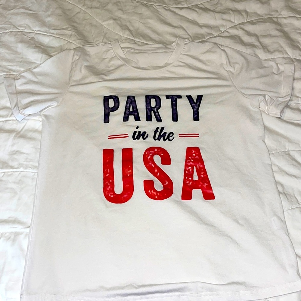 Short Sleeve USA Tee